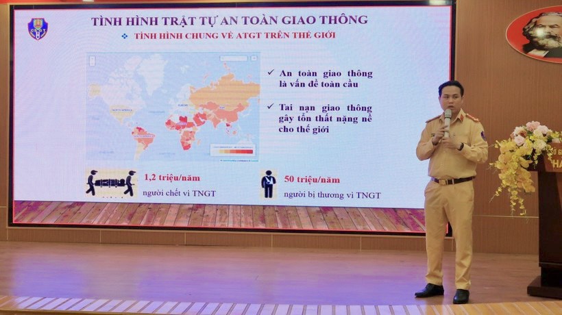 Tuyên truyền công tác an ninh, an toàn trường học cho cán bộ,  giáo viên, nhân viên Sở Giáo dục và đào tạo Hải Phòng